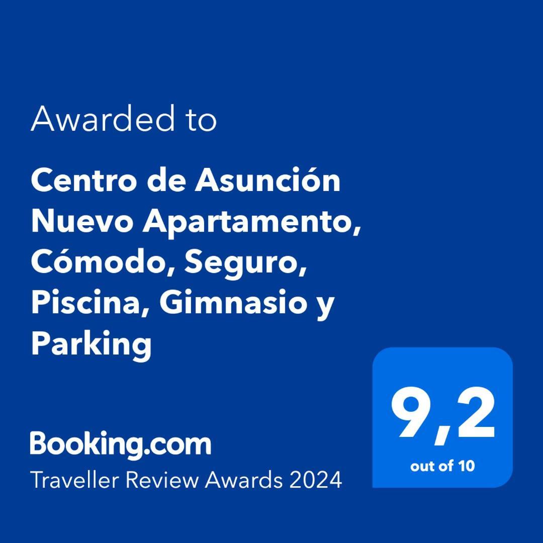 Centro De Asuncion Nuevo Apartamento, Comodo, Seguro, Piscina, Gimnasio Y Parking Ngoại thất bức ảnh