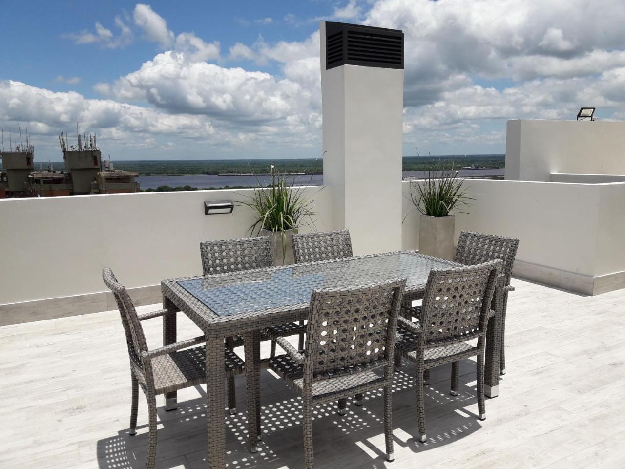 Centro De Asuncion Nuevo Apartamento, Comodo, Seguro, Piscina, Gimnasio Y Parking Ngoại thất bức ảnh